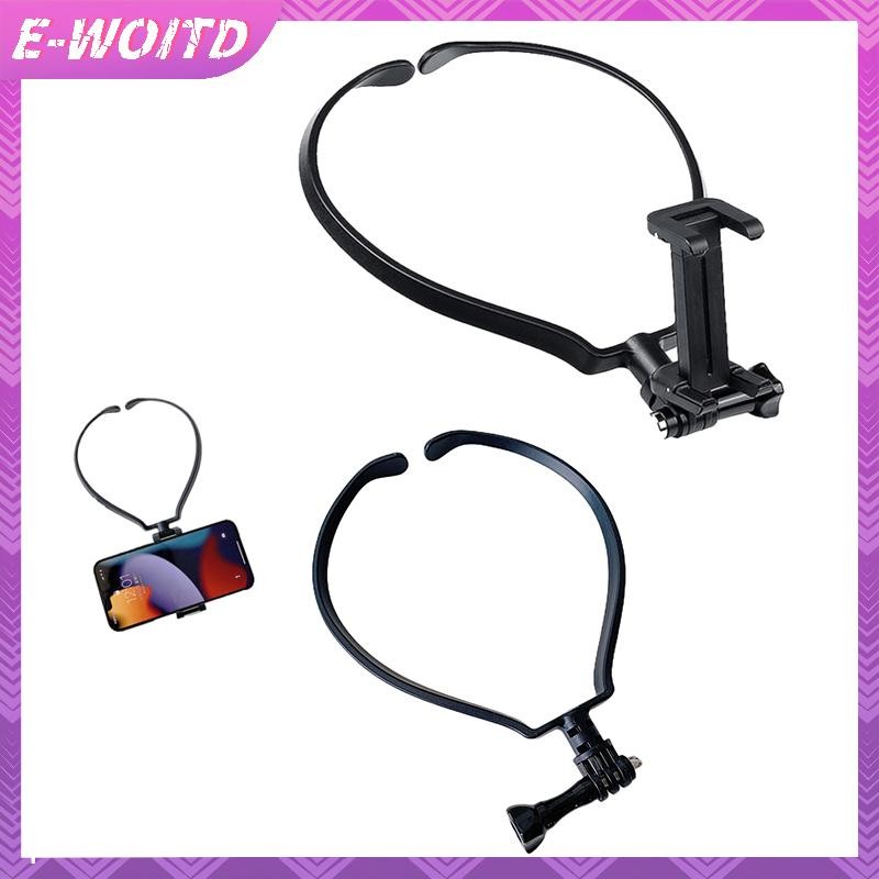 E-WOITD Tay Giá Đỡ Cổ Lười Giá Đỡ Điện Thoại Gắn Đa Năng Cho 15ProMax Dock Station HNVN