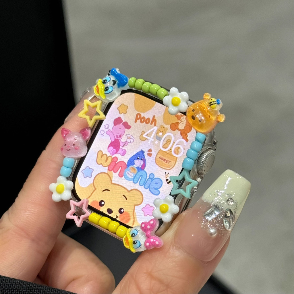 Ốp điện thoại hoạt hình dễ thương S11 cho Apple Watch S10 42 46mm 44 40 45mm 41mm Vỏ bảo vệ iWatch Series SE 6 7 8 9 49mm