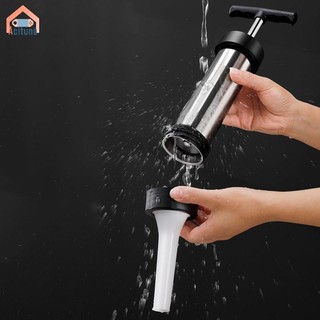 Acutuna Bộ dụng cụ làm xúc xích Tiện ích Dễ dàng làm sạch Handmade Dung tích lớn Di động Dễ dàng sử dụng Dụng cụ làm đầy chống trượt để nấu ăn tại nhà
