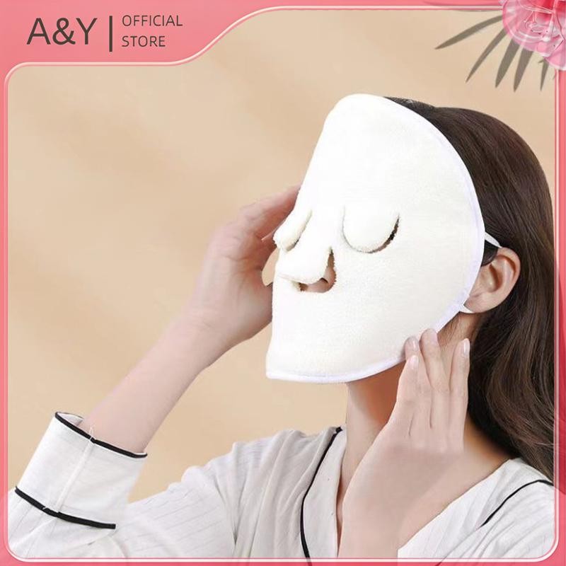 A & Y Nóng Nén Khăn Dài Staple Cotton Ướt Nén Mặt Khăn Mở Lỗ Chân Lông Nóng Nén Mặt Khăn Chăm Sóc Da Mặt.
