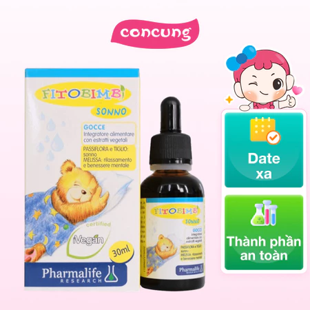 Siro giúp bé ngủ ngon, ngủ sâu Fitobimbi Sonno