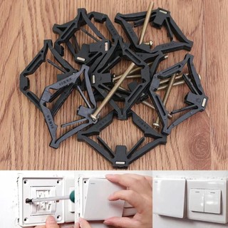86 Loại Ổ Cắm Tường Hộp Dưới Thiết Bị Sửa Chữa Công Tắc Cassette Repairer Cố Định Cần Điều Chỉnh Ổ Cắm Hộp Tối Phụ Kiện 10 chiếc nhựa đa năng đơn giản có thể điều chỉnh phù hợp dùng cho gia đình căn hộ văn phòng và không gian nhỏ