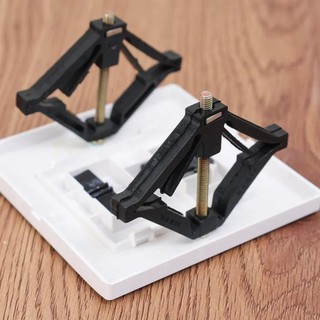 86 Loại Ổ Cắm Tường Hộp Dưới Thiết Bị Sửa Chữa Công Tắc Cassette Repairer Cố Định Cần Điều Chỉnh Ổ Cắm Hộp Tối Phụ Kiện 10 chiếc nhựa đa năng đơn giản có thể điều chỉnh phù hợp dùng cho gia đình căn hộ văn phòng và không gian nhỏ