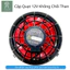 Quạt Áo Điều Hòa 18V ABS không chổi than nhựa ABS siêu chắc chắn 24V 5V 12V 7V mùa hè nóng bức công trường, thi cô 5v