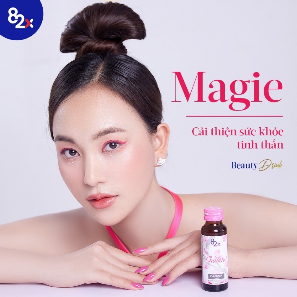 Ảnh Hộp 10 Chai Nước Uống Đẹp Da 82X SHIHARU PLACENTA Từ Nhật Bản-Cân Bằng Nội Tiết Tố, Trẻ Hoá Da, Giảm Căng Thẳng, Mệt Mỏi 4