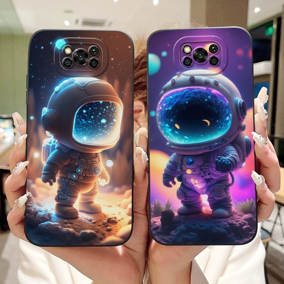 Ốp lưng Xiaomi Poco X3 X3NFC X3Pro Chống Sốc Thẩm Mỹ Mèo Dễ Thương Bé Trai Đen Ốp lưng Xiaomi Poco X3 Pro