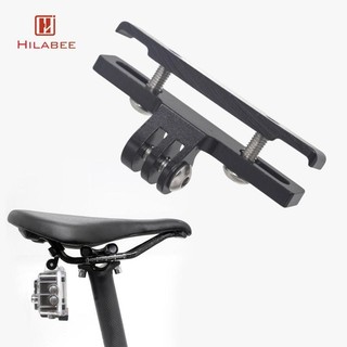 Hilabee Xe Đạp Camera Gắn Kẹp CNC Yên Giá Đỡ Hợp Kim Nhôm Giá Đỡ Máy Ảnh Cho 6 4 Hero6 / 5 / 4 / 3 3