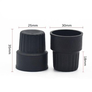 MONOSTYLE 2 Lỗ bàn đạp chân, Phụ kiện phích cắm bảo vệ xe tay ga màu đen, 30 * 25 * 35mm E-bike Phụ tùng xe đạp điện chống trầy xước