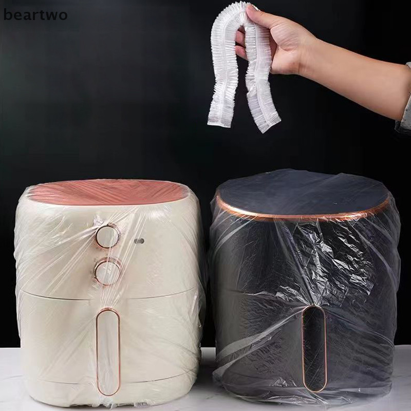 < Beartwo > 10 Chiếc Nội Thất Vỏ Nhựa Chống Bụi Dùng Một Lần Làm Dày Nâng Cấp Vải Thả Cho Nồi Điện Lò Nướng Quạt Điện Đẹp