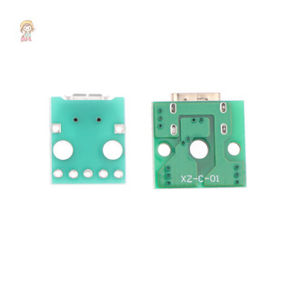 Twe 10 Chiếc Micro USB Jack Android Type-C Nữ Cổng Kết Nối Jack Cổng Sạc USB Ổ Cắm PH2.0 Vít Cố Định Tấm VN