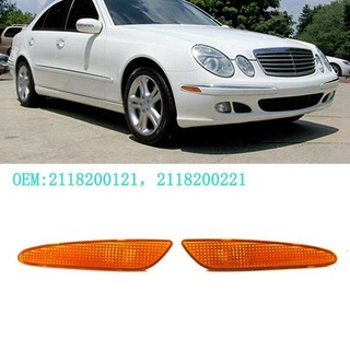 1 Cặp Đèn Đánh Dấu Mặt Trước (Không Bóng Đèn) Cho Xe Mercedes Benz W211 E-Class E320 E350 E550 E63 07-09 A2118200921 A2118201021