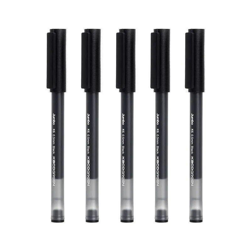Bộ bút Gel Xiaomi KACO JUMBO Mực dung lượng lớn 0,5mm Mực khô nhanh Viết ký hiệu Bút văn phòng trường học Văn phòng phẩm