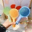 Lược gỡ rối kèm gương 2in1 màu sắc xinh xắn đáng yêu cho học sinh 15x7cm