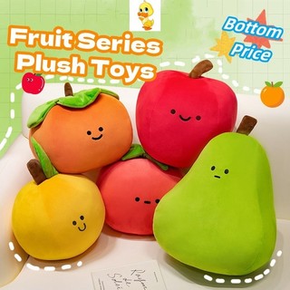 Plus Creative Fruit Series Đồ Chơi Sang Trọng Trái Cây Mini Táo Cam Cà Chua Hồng Lê Bàn Văn Phòng Trang Trí Phòng Ngủ Gối Và Đệm Trẻ Em Bé Gái Sinh Nhật Quà Tặng Giáng Sinh