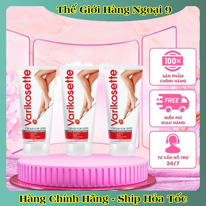 [DATE MỚI] Kem Suy Giãn Tĩnh Mạch Varikosette của Nga 75ml