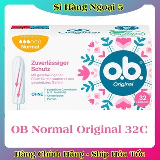 [CÓ CHE TÊN] Băng vệ sinh Tampon Ob - Hàng Nội Địa Đức
