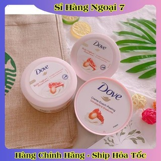 Tẩy tế bào chết, tẩy da chết body DOVE và dưỡng thể body nội địa Đức, Đủ Bill và Review .