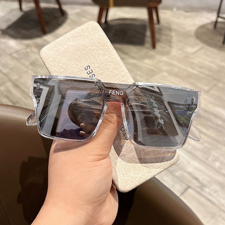 Kính râm ngoại cỡ hình vuông Unisex UV400 Kính râm đi biển chống nắng mạnh
