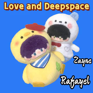 Đồ chơi sang trọng búp bê Cotton Zayne Rafayel sáng tạo Người tuyết nhỏ dễ thương Hình dạng vịt để bàn Trang trí giường ngủ Gối trẻ em bé gái Quà tặng sinh nhật Quà tặng Giáng sinh
