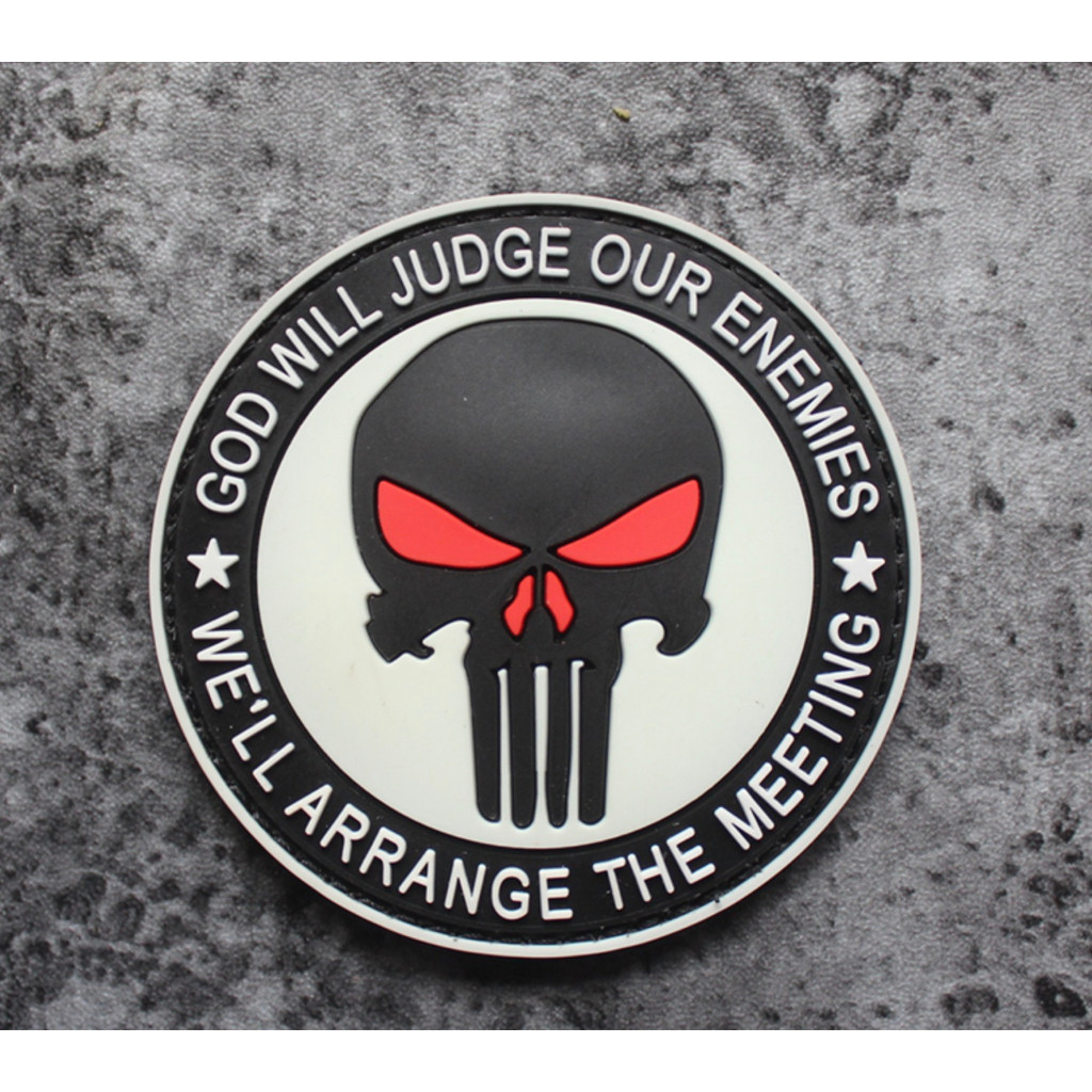 Patch_miếng dán PVC Skull_retro