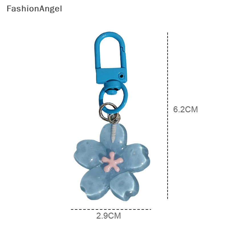 Fashionangel Trong Suốt Hoa Anh Đào Hoa Mặt Dây Chuyền Móc Khóa Cho Bé Gái Nữ Móc Khóa Ngọt Ngào Sáng Tạo Ba Lô Trang Trí Phụ Kiện Quà Tặng
﻿ Th