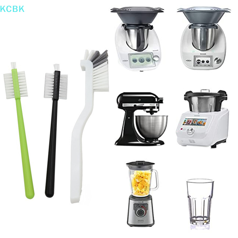 [Kc] 2 Chiếc Máy Nấu Ăn Bàn Chải Làm Sạch Sâu Máy Trái Cây Máy Nghiền Brus Cutter [BK]