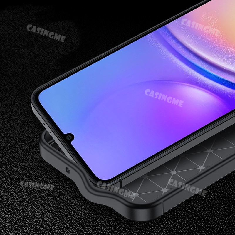 Dành Cho Samsung A06 5G 2025 Ốp lưng Silicon Chống Sốc Bằng Sợi Carbon Cho Samsung Galaxy A06 A56 A36 A26 A16 4G 5G 2025 SamsungA06 A 06 06A 2025 Ốp Lưng Mềm Bảo Vệ Mặt Sau