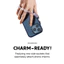 CASECASE X Cô Gái Lấp Lánh Hút Từ Tính Ốp Lưng Acrylic Cứng Cho Apple IPhone 12 13 14 15 16 Pro Max Plus Có Hộp