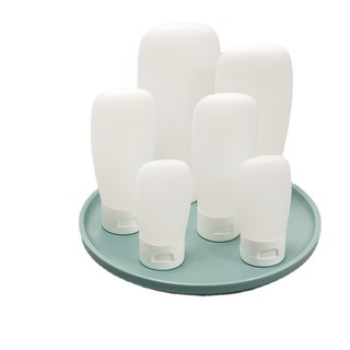 Da lộn Frosted Du Lịch Sub-Packing Lotion Chai Mỹ Phẩm Sữa Rửa Mặt Kem Rửa Tay Dầu Gội Ống Lật Sub-Packing Chai