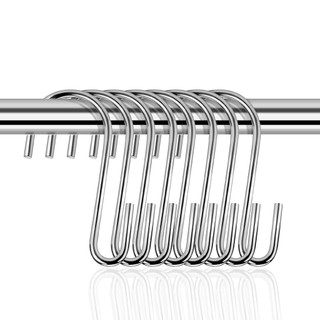 Giá để đồ hình chữ S màu đen cho nhà bếp/phòng tắm