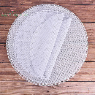[Lostcorner] Máy hấp silicon chống dính Dim Sum Giấy hấp nhà bếp Thảm dụng cụ nấu ăn [Mới]