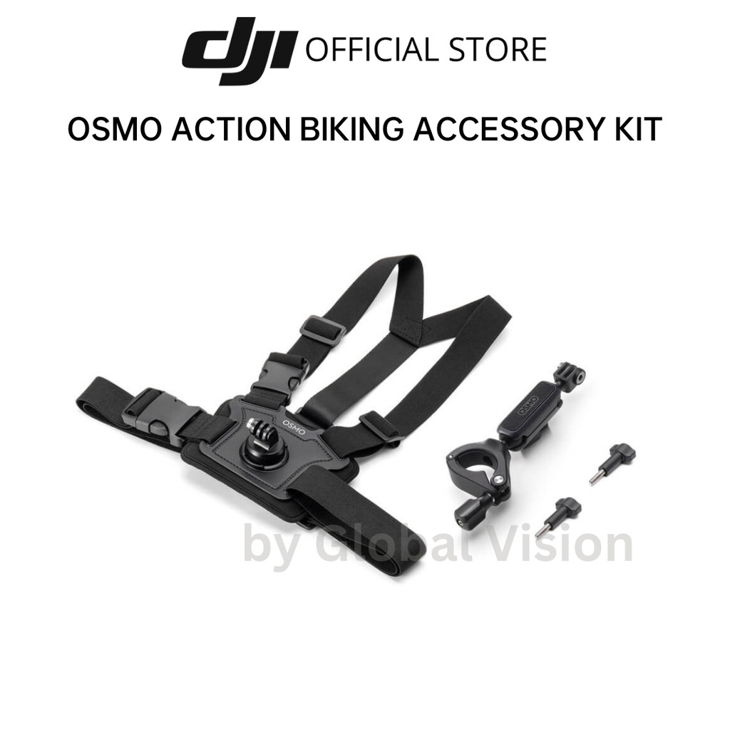 Ảnh Bộ phụ kiện lái xe chuyên dụng DJI cho Osmo Action camera hành động đeo trước ngực và gắn tay lái cao cấp chính hãng 2