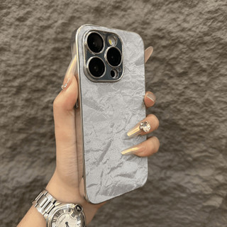 Ốp điện thoại flannel gradient mạ điện sang trọng cho iPhone15 14 13 12 Pro Max Vỏ máy ảnh chống sốc đi kèm bảo vệ màng ống kính chống lại ốp lưng cứng