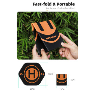 Dành Cho DJI NEO / Mini 4 Pro / Avata 2 Tạp Dề Gấp Drone Nhỏ 35cm Landing Pad