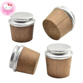 Moonlights 2 Cái Nút Chặn Gỗ Kín An Toàn Vacum Bình Nút Chai Nắp Cắm EN