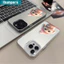 ibumpers Ốp Lưng iPhone Xinh Cute Thỏ In Hình Ốp Điện Thoại IMD Cứng Trơn Chống Bẩn Chống Sốc Cho Iphone 16 15 14 12 13 11 Pro Max