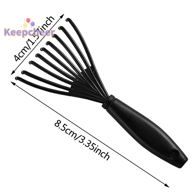 [Keepcheer] 2 Lược Chải Tóc & Bàn Chải Tẩy Nhúng Tay Cầm Dụng Cụ Lau Tóc [Mới]