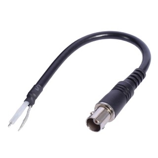 Cáp nối dài phích cắm BNC linh hoạt ELE Cáp nối dài phích cắm đồng trục nam có đầu trần cho máy ảnh an ninh