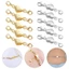 Flgo 10 chiếc Kẹp từ tính mạnh mẽ để trang sức Làm khóa xi lanh vàng và bạc