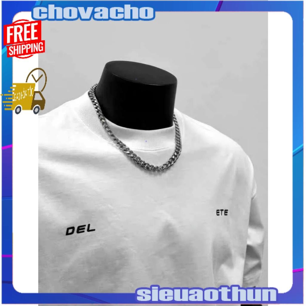 Áo thun Stee Cổ tròn DEL Localbrand ICVCVNI Unisex