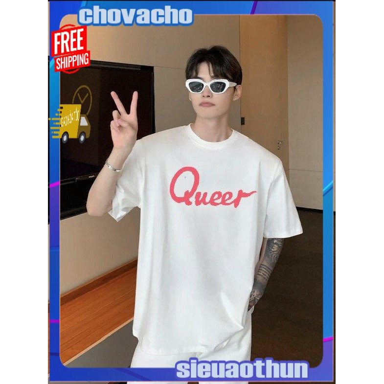 Áo thun Stee Cổ tròn TICI QUEER ICVCVNI Unisex
