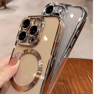 Ốp Điện Thoại Từ Tính Tương Thích Cho iPhone 16 15 14 13 12 11 Pro Max Plus