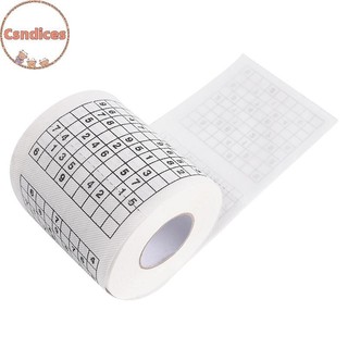 Csndices Mới Lạ Ngộ nghĩnh Số Sudoku In Giấy Vệ Sinh Khăn Giấy Tắm Quà Tặng1 Cuộn 2 Lớp VN