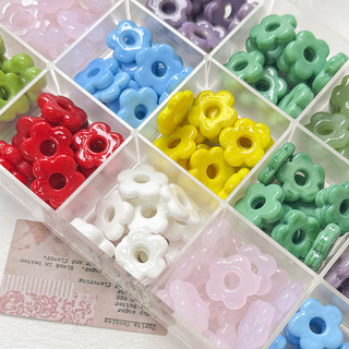Vòng cổ hạt thủy tinh nhỏ DIY handmade, phụ kiện thời trang cho điện thoại di động