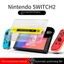 Nintendo switch HD Phim Cường Lực Bảo Vệ switch2 Chống Ánh Sáng Xanh Màn Hình Kính Miếng Dán Chống Bụi Kho Chống Bụi Bảo Vệ Kính Tự Động