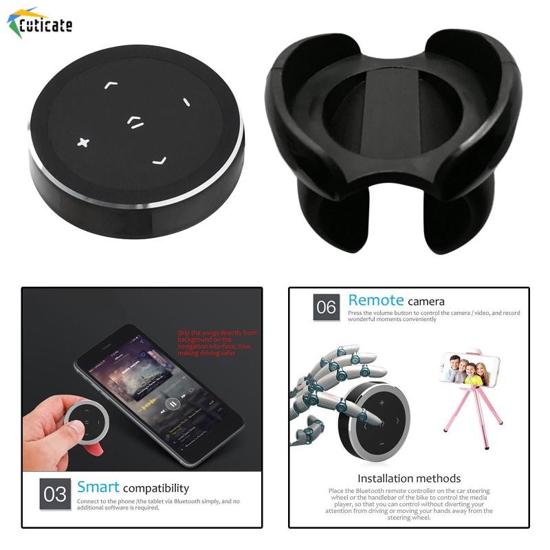 Nút điều khiển Bluetooth4.0 di động Điều khiển điện thoại thông minh cho IOS 7.0 cho hệ thống trên Android 4.4