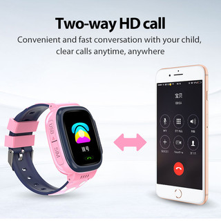Y92 2G 4G Thẻ SIM Đồng hồ thông minh trẻ em Màn hình 1,44 Inch LBS Vị trí GPRS Ảnh chống nước Âm nhạc Cuộc gọi SOS Đồng hồ chống thất lạc Đồng hồ trẻ em