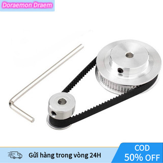 【COD】Ròng Rọc Puly Dây Đai 5–8mm – Bánh Răng Truyền Động 20–60 Răng, Phù Hợp Máy In 3D, Máy Khắc CNC