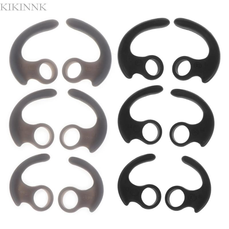 KIKIN 3 Cặp Miếng Đệm Tai Silicon Mềm Đầu Tai Tai Nghe Vỏ Silicon Móc Tai Nghe Nhét Tai Trong Tai Cho MDR-XB50BS sp600n sp700n
