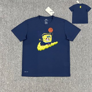 Bộ đồ tập bóng rổ SpongeBob, áo khô nhanh, thoáng khí